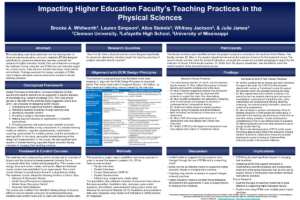 Impacting higher education faculty's teaching practices in the physical sciences
