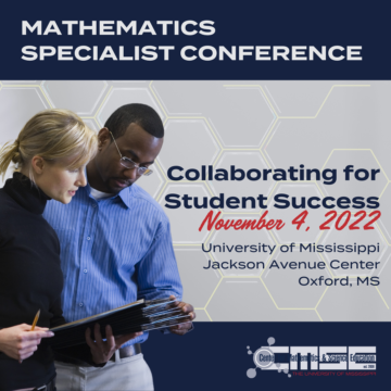mathematics specialist conference. November 4, 2022